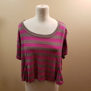 Free People size L. Crop top.